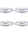 Ball Transfer Bearing Unit 12mm Nylon Flange Mount 17 Lbs Load Each 360 Degree Rotation Transmission Guide, pack of 4