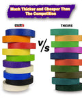 Comparison of Pro Grade Painter Tape Set With 176 Yards Of 1/8, 1/4 And 1/2 Inch Width For Auto, Walls And DIY Projects against others
