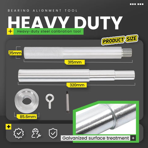 Universal Gimbal Bearing Alignment And Install Kit For Boats heavy duty steel tool sizes 35mm, 315mm, 320mm