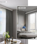Double Curtain Pelmet Box With Heavy Duty Dual Tracks 3 In 1 Ceiling And Wall Mount Room Divider Curtain Rail For Living Room Bedroom Hotel And Villa White 180cm, ceiling-mounted and wall-mounted