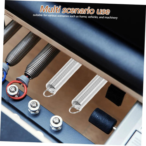 Super Dope 200 Piece Heavy Duty Compression Spring Assortment Kit For Home DIY Fixes Car Repairs And Machinery Gear That Works Amazing, silver springs on machinery