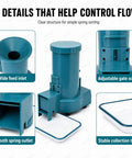 Automatic Spring Separator For Small Coil Springs 2 To 15mm Diameter Stainless Steel Tray with adjustable features