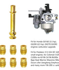 Pro Grade Carburetor Jet Kit For Predator And Coleman Engines 196cc 212cc 224cc 301cc 420cc with emulsion tube and six main jets
