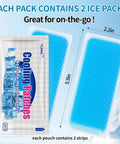Stay Cool On The Go With Instant Cooling Ice Packs For Outdoor Activities, Large Disposable Patches For Neck And Body