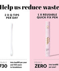 Reusable Waterproof Makeup Remover Pen Snag This Quick Fix For Smudged Eyeliner Mascara And Brows With An Easy Fine Tip Eraser.