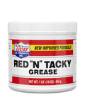 1 lb container of Red N Tacky Grease For Auto And Equipment Lubrication, Water Resistant Formula With Rust And Oxidation Inhibitors