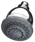 Wall Mounted Water Filtered Shower Head with Massage in Chrome Finish Reduces Chlorine and Sulfur Odor Softens Skin and Hair