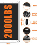Oversized Heavy Duty Moving Sled With Tough Nylon Pull Cables Yard Glide Mat For Hot Tubs Major Appliances And Pianos No Sweat Furniture Relocation Runner Gear dimensions 40x110 inches, supports 2000 lbs, features sturdy nylon straps.