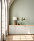 Pack Of Four Modern Khaki Brass Square Cabinet Drawer Knobs Pretty Sweet Furniture Handles With Mounting Screws on white cabinet.
