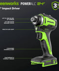 Rugged 24 Volt Cordless Tool Combo Featuring Drill And Impact Driver Plus Circular Saw And Multi Tool Includes Dual High Capacity Batteries Quick Charge Adapter And Mobile Power Bank For Hardcore Shop Beasts And Pro Crews impact driver with lightweight design and built-in LED light.