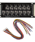 Smart Battery Equalizer Automatic Voltage Balancer showing a 14S battery balancer board with connecting wires.