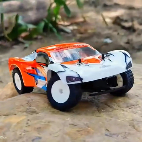 Mini Spyder One Twenty Fourth Scale Off Road RC Truck Ready To Run With Two Point Four Gigahertz Radio, Twenty Km Per Hour Top Speed