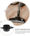 Upgrading your dust collection setup with this slick WHAMVOX 100mm plastic vacuum blast gate valve used with a vacuum cleaner.