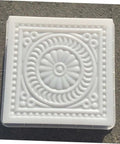 Concrete Stepping Stone Paver Mold 37x37x6.5 Cm Reusable Cement Mold for Patio Garden Lawn Pathway DIY Walkway Maker
