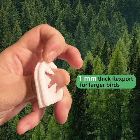 4 Piece FlexPort Replacement Parts For Perky Pet Squirrel Be Gone Max Bird Feeder 1MM Compatible Model 334 1SR Durable TPU Material Easy Install Routine Maintenance Keeps Your Wild Bird Feeder Running Smooth And Fully Functional In The Backyard