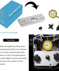 Crank Shaft Runout Measuring Tool 9015 for Twin Cam and Evolution Big Twin Bikes with gear drive backlash dial indicator.