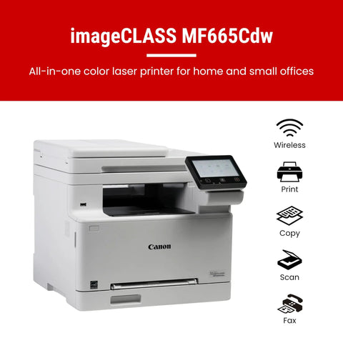 Color Wireless Duplex Laser Printer All In One With Copier Scanner Fax And Auto Document Feeder Fast 22 PPM Easy Wireless Setup