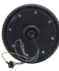 Rear view of High Torque 6.5 Inch 200W 36V Hub Motor Wheel for DIY Replacement and Repairs Rain Resistant Replaceable Wheel