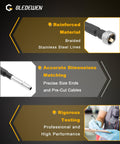 Diagram showing features of the Fast Install Fuel Line Kit For 2004 2010 Silverado And Sierra 1500 2500 3500 Reg Cab.