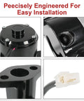 Professional Grade Superior Plug And Play Replacement Small Block Electric Water Pump For Chevy Sbc 262 283 327 400 High Flow 35 Gpm 12 Volt Cooling Rig With Mounting Gaskets Included, close-ups of installation features.