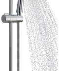 Awaken B90 Multi Function Handshower Kit with Handheld Shower Head 24 Inch Slide Bar 60 Inch Hose 1.75 GPM Polished Chrome Three Spray Modes
