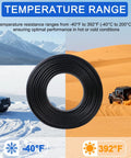 Epic 84 PC Silicone Vacuum Hose Kit With 6.6 Ft Hoses And 80 Connectors for temperature range from -40°F to 392°F