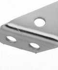 Heavy Duty Stainless Steel Corner Brackets Three Way Design For Rock Solid Furniture Support and Secure Shelving close-up view