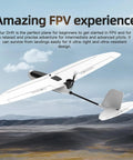 Drift FPV RC Airplane For Adults, Ultra Lightweight Sub 250g PNP Drone Plane With 870mm Wingspan, Easy Controls, Sky View
