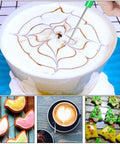 12 Pc Baking Scriber Pens That Nail The Cookie Decor Game With Rust Proof Stainless Steel Cake Icing Needles creating designs on dessert.
