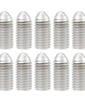 10 of the 20 Pack M10x20 Ball Point Set Screws, 304 Stainless Steel, Tough As Nails Hardware For CNC Machines, 3D Printers, And Robotics Fixtures
