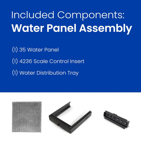 All In One Humidifier Maintenance Kit With Water Panel 35 For Whole House Models 560 560A 568 Easy DIY Replacement To Improve Indoor Air Quality And Extend System Life