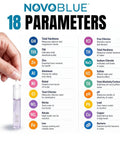 18 In 1 Drinking Water Test Kit With Ultra Sensitive Lead And Copper Tests For Home Use, Easy At Home Water Quality Monitoring, Quick Results, Safe Family, Perfect For Hard Water Areas, 18 parameters chart