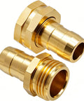 Complete Garden Hose Repair Kit Fixes Leaks Fast with Heavy Duty Aluminum Ends And Stainless Clamps Perfect For 3 4 Or 5 8 Inch Hoses Easy Fix For Sprinklers brass hose repair fittings