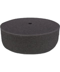 3 Inch Black Polishing Foam Pad For Final Finish And Swirl Correction, single view showing soft foam material and rounded edges.