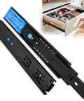 14 Inch Full Extension Drawer Slides With Push To Open And Soft Close Design Heavy Duty Undermount Cabinet Hardware For Kitchen Vanities