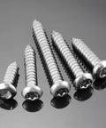 50 Pack M5 X 40Mm Security Torx Screws Pin In Button Head Tapping Bolts Marine Grade 304 Stainless Steel set of five.