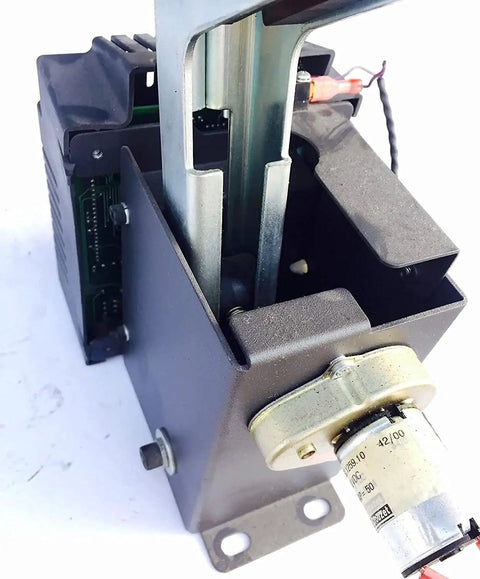 Premium Resistance Motor Actuator With Magnetic Brake For Precor EFX 5.17 Elliptical showing the internal PCA board and motor assembly.