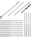 Stainless Steel Cable Railing Kit With One Eighth Inch Wire Diameter And Adjustable Tightness Compression Lag Screws for decks and stairs