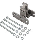 heavy-duty concealed stainless steel hinge with bolts and nuts for fire and stone doors, built to last, UrbanHui product