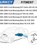 Heavy Duty Electric Fuel Pump Module Assembly For 2001 To 2004 Ford Mustang fitment diagram showing various models.