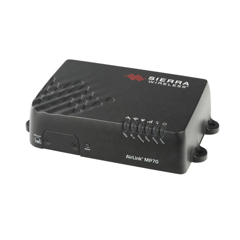 MP70 LTE-A Pro Mobile Router with 3x3 MIMO Wi-Fi 5, IP64 Outdoor Rated, black rugged design