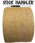 Premium Non Slip Drumstick Grip Tape Two Pack Tan Soft Cotton Gauze Roll close-up view of tape roll for drummers.
