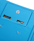 Close-up of the back of a 10.1 Inch Capacitive Touch Screen Display With 10 Point Multi Touch Full Lamination Tech, showing ports.