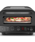 Indoor Pizza Oven That Makes 12 Inch Pizzas Fast, Reaches Up To 800 Degrees Fahrenheit, Countertop Electric Maker With 5 Presets