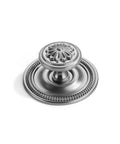 10 Pack 2.5 Inch Brushed Satin Nickel Cabinet Knobs With Backplates for Cabinets and Drawers Vintage Backplates Bi Fold Door Knobs