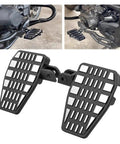 CNC Aluminum Front Foot Pegs For Rebel 1100 Motorcycle With Wide Footrests Adjustable Highway Peg Mount Kit