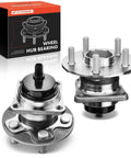 Rear Wheel Bearing And Hub Assembly With Abs And 5 Lug For Toyota Corolla 2009 Through 2018 Matrix 2009 Through 2014 And Pontiac Vibe 2009 Through 2010