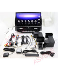 Wireless CarPlay And Android Auto Dash Kit For Toyota 4Runner 2010 To 2023 with Thirteen Point One Inch Touch Screen, cables, adapters