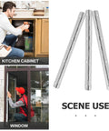 Three Pack Small Iron Hinges For Wooden Boxes And Cabinets, Noise Free Operation And Ultra Smooth Movement, Heavy Duty Piano Hinge