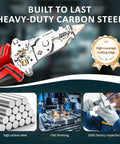 Top Tier Multifunction Wire Stripper With Rechargeable Voltage True Nondestructive Tester Crimping Pliers For Electricians showing heavy-duty carbon steel design.
